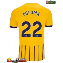 Camisa de Futebol Brighton Kaoru Mitoma #22 Equipamento Alternativo 2025-26 Manga Curta